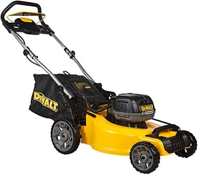 DEWALT Tagliaerba a Batteria Litio Ampiezza taglio 48 cm, Capacità di raccolta 55 Litri, Impugnatura Ergonomica 18 V XR, DCMW564N