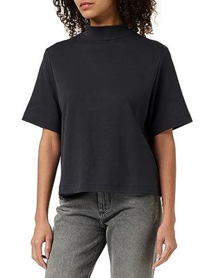 G-STAR RAW Women's Moto logo mock t wmn, Grey (shadow D23800-C812-992), S