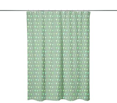 Bonamaison, Rideau de Douche Imprimé Numériquement, Anneaux de Rideau de Douche Inclus, 1 Pièce, 140X200 Cm - Conçu et fabriqué en Turquie