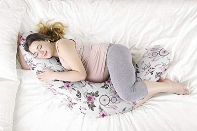 Verzorgingskussen met vulling 170 cm draagkussen zijslaapkussen XXL kussen Nieuw