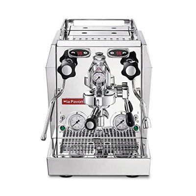 La Pavoni Semi-Professional Coffee Maker with a Capacity of 1.8l from Smeg Evoluzione Botticelli LPSGEV03EU, Steel