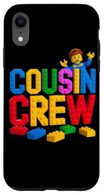 Cousin Crew Master Builder Building Bricks Blocks Family Toy Case for iPhone XR