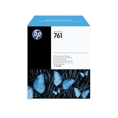 HP 761 ‎CH649A, Cartuccia Originale HP da 500 Pagine, Compatibile con Stampanti HP DesignJet, Mantenimento