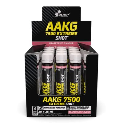 OLIMP SPORT NUTRITION AAKG 7500 Extreme 20 Ampoules