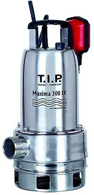 T.I.P. 30116 Bomba de imersão para águas residuais máxima 300 SX aço inoxidável