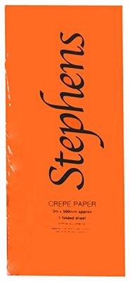 Stephens 3 x 500 mm crêpepapier - oranje