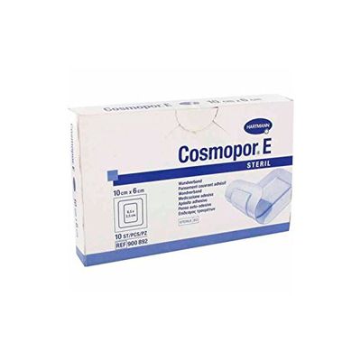 Cosmoport - 10 x 6 cm, 10 pezzi, colore: nero, standard