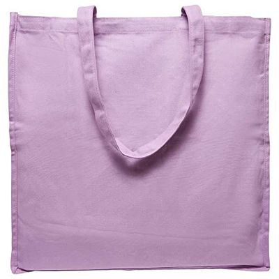 Build Your Brand Bolsa de Lona de Gran tamaño, Unisex Adulto, Lila Suave, Einheitsgröße