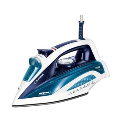 MPM MZE-21/NS Steam Iron 2800 Watt Blauw