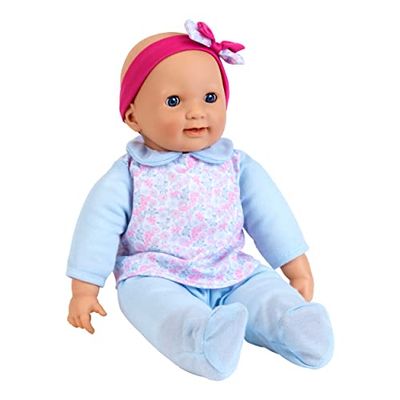 Theo Klein 1717 Baby Coralie Poupon interactif | avec 30 Fonctions réalistes, biberon et Sucette | Jouet pour Enfants à partir de 2 Ans