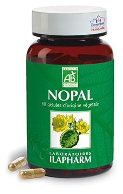 Laboratoires Ilapharm - NOPAL BIO - Absorption des graisses et des sucres - Flacon de 60 gélules