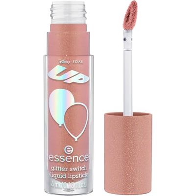 essence Barra de labios líquida glitter switch Up Disney Pixar, secado rápido, reluciente, escarchado (4ml)