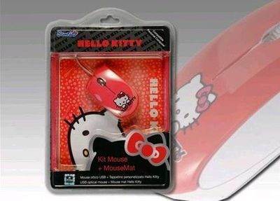 Xtreme 94593 Hello Kitty Kit souris et tapis - Coloris aléatoire