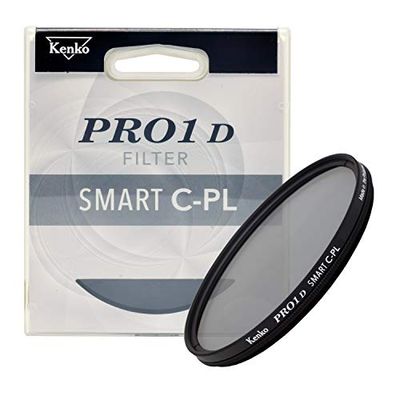 Kenko Filtri polarizzati PRO1D SMART C-PL 62mm, Miglioramento del contrasto, Controllo della riflessione, KE02-PSM1P62