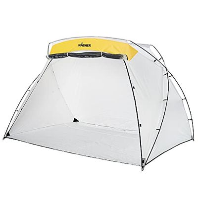 Wagner Spraytech C900038.M - Abrigo de pulverização grande com piso e ecrã integrados, cabine de pintura portátil para pintura em spray, estação de pintura para passatempos, tenda de campismo