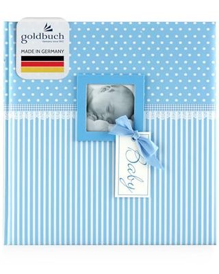 Goldbuch Sweetheart Blau 30x31 60 Seiten Babyalbum 15802