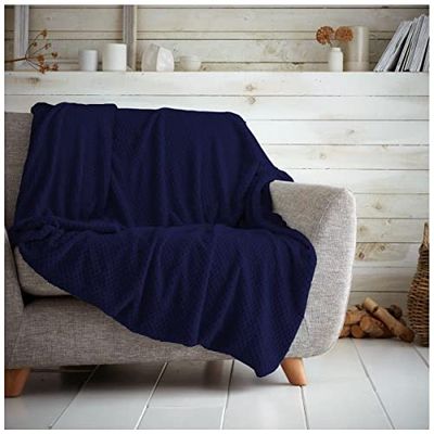 GC GAVENO CAVAILIA Coperta in pile per divani, coperta calda, 130 x 150 cm