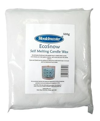 Mouldmaster Eco Sand Candle Self Melting Wax 500g, White