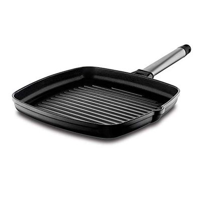 Castey Grill con Mango DESMONTABLE INOXIDABLE 27 x 27 CM