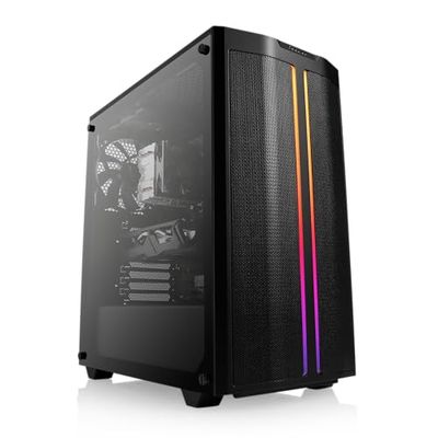 Boost Boxx Amazon Exclusive Gaming PC con AMD Ryzen 5 4500 6 x 3600 MHz, SSD PCIe M.2 da 16 GB DDR4 RAM, NVIDIA GeForce GTX 1650, HDMI, DVI, DisplayPort, USB 3.1, Basic M10560A