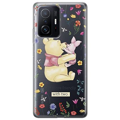 ERT GROUP mobiel telefoonhoesje voor Xiaomi 11T 5G / 11T PRO 5G origineel en officieel erkend Disney patroon Winnie the Pooh and friends 030, gedeeltelijk bedrukt