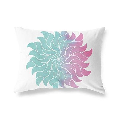 BonaMaison Decoratieve Kussensloop, Kussenhoezen Bank, Decoratieve Kussenhoesjes, Kussensloop; Sofa, Slaapkamer, Kantoor, Auto 45x60 Cm - Ontworpen en vervaardigd in Turkije