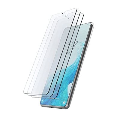Hama Vetro protettivo per Samsung Galaxy S23, 3 pezzi (vetro temperato per Galaxy S23 con durezza 9H, antigraffio, antiurto, vetro temperato di sicurezza classe 7, vetro display + aiuto di montaggio)