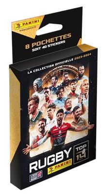 Panini RUGBY TOP 14 2023-2024 blister 8 kieszeni