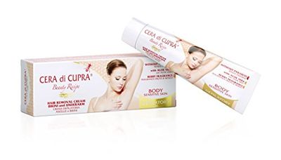 Cera di cupra Crème Dépilatoire pour aisselles et bikini, 140 ml