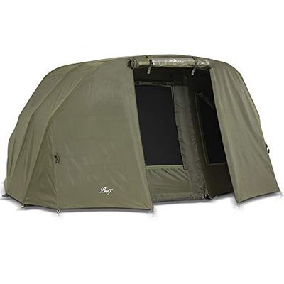 Enveloppe en cuir d'hiver Lucx® pour tente Tiger Bivvy, tente de pêche, carpe, dôme, carpe (pas de tente, il suffit de lancer)