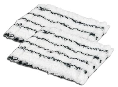 WENKO Capa de reserva de microfibra 2 unidades - conjunto de 2, poliéster, 12 x 16 cm, branco