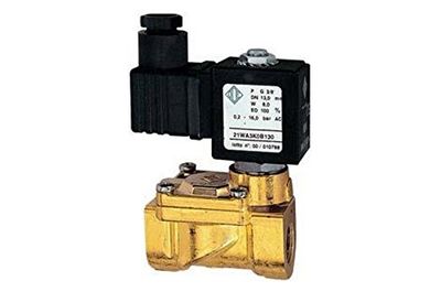RIEGLER 102932-MV 1363 G 2/2-MV, MS, NL, fram.,24 V DC,8 W,NBR,G3/8,PN0,2-16bar, 1 st.