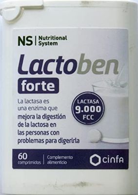 NS Digestconfort Lactoben Forte 60 Comprimidos 27.14 gr