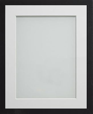 Frame Company Webber Black with Off-White Mount, 9x7 for 7x5 inch