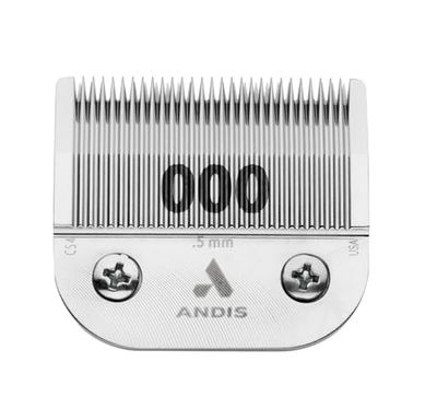 ANDIS Ceramic Edge One Set Blade Size 000 (1/50 inch/0.5 mm) (Model:64480) (for Men)