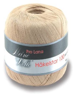 Prolana Pro Lana Crochet 100 03 Sable Longueur env. 566 m