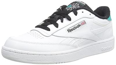 Reebok Club C Revenge, Tenis Hombre, FTWR White/Core Black/Classic Teal, 41 EU