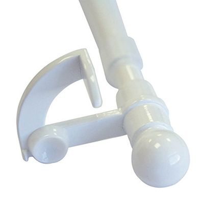 Trim&Tram 5701/010 C9 Tringle Extensible Fenêtre Blanc 30 à 40 cm