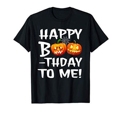Buon compleanno Halloween zucca di compleanno carino Maglietta