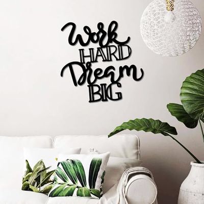 Stylish Black Decorative Metal Wall Accessory, 53 x 52 cm, 100% Metal, 1.5 mm Thickness, Lightweight 0.80 kg, Perfect for Modern Home Decor