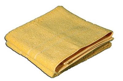Gözze - Lot de 2 Tapis de bain, 100% Coton, 50 x 70 cm - Doré