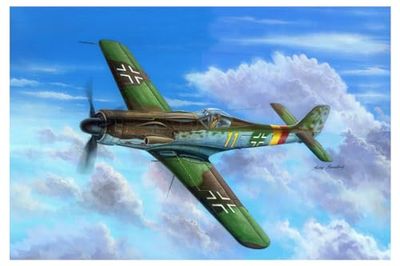 Hobbyboss 1:48 Scale Focke Wulf Ta 152 C-11 Assembly Kit, 22.5 x 30.1 x 8.3 centimetres