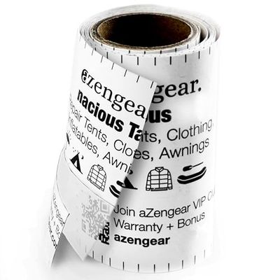 aZengear Ruban Tenace Transparent et Étanche, Kit de Réparation pour Doudounes, Tentes, Réparation de Déchirures sur du Cuir, Auvents, Sacs, Chaussures, Gonflables (Rouleau de 7,5x100 cm)