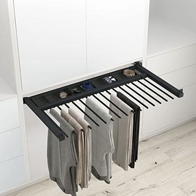 Afneembare borstbevestiging Side Antraciet Staal voor Interieur Meubels 700-800 mm