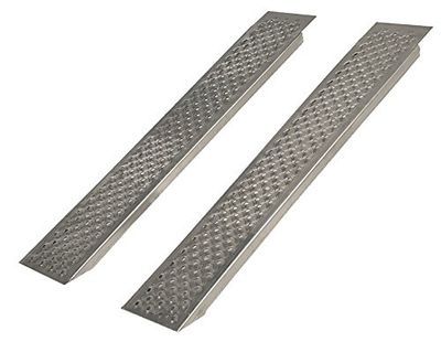 Greenstar 10287 Jeu de 2 Rampes courbées Aluminium Longueur 200 cm XAL130585
