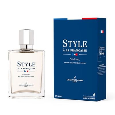 Christine ARBEL – Eau de Toilette i fransk stil original, parfym för män, spraymedel, 100 ml