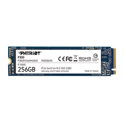 Patriot P300 M.2 PCIe Gen 3 x4 256 GB låg strömförbrukning SSD