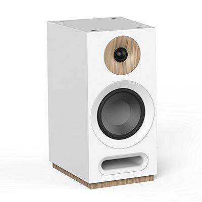 Jamo S 803 160W Blanc Haut-Parleur - Hauts-parleurs (avec Fil, 160 W, 57-26000 Hz, 8 Ohm, Blanc)