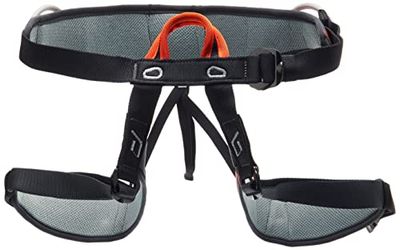 Climbing Technology Explorer, Arnês, cor preto/laranja, tamanho único