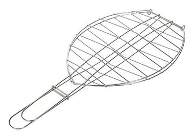 Grille en Acier Inoxydable 18/8, résistante et Durable, idéale pour Cuisiner des Poissons grillés et Profiter des grillades
